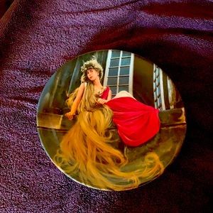 Konigszelt Bavaria vintage collectible plate, “Rapunzel”